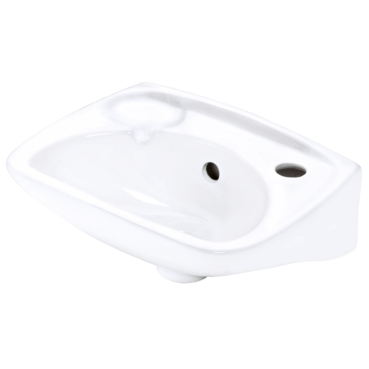 Cornat Handwaschbecken Ronda HWB 36 cm weiss Bild 2