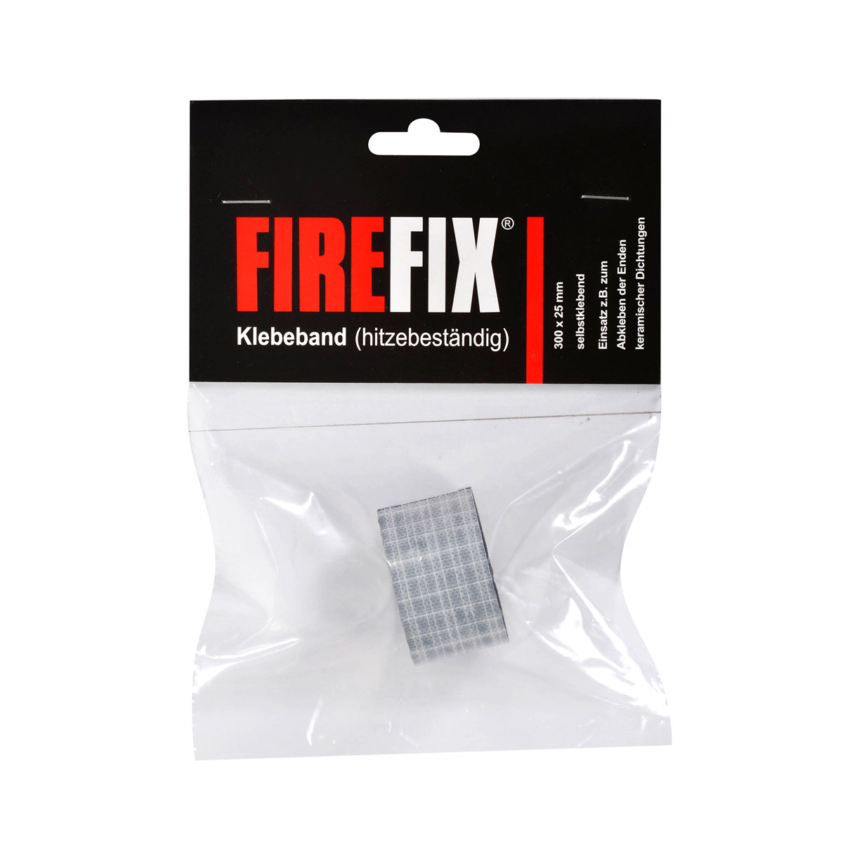 FIREFIX Hitzebeständiges Klebeband 300 x 25 mm grau Bild 2