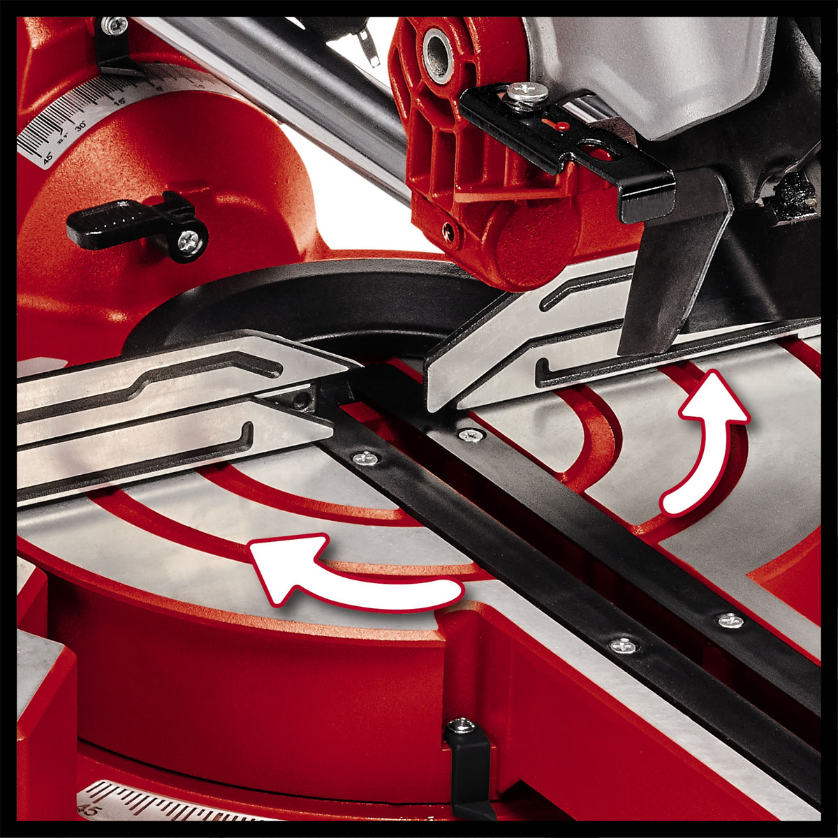 Einhell  Zug-Kapp-Gehrungssäge TE-SM 216 Dual Bild 4