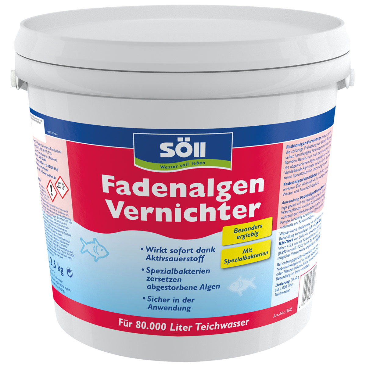 Söll Fadenalgen-Vernichter 2,5kg
