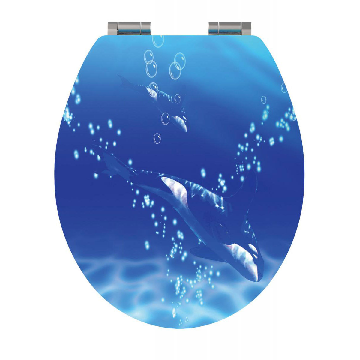 Valblue WC-Sitz 3D-Orca-Dekor