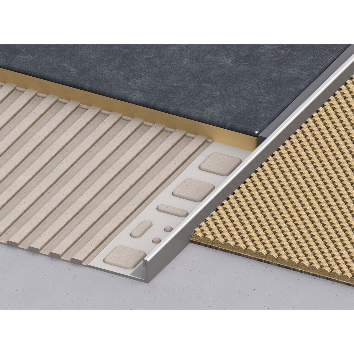 Fundamo Winkelprofil 10 mm silber Bild 2