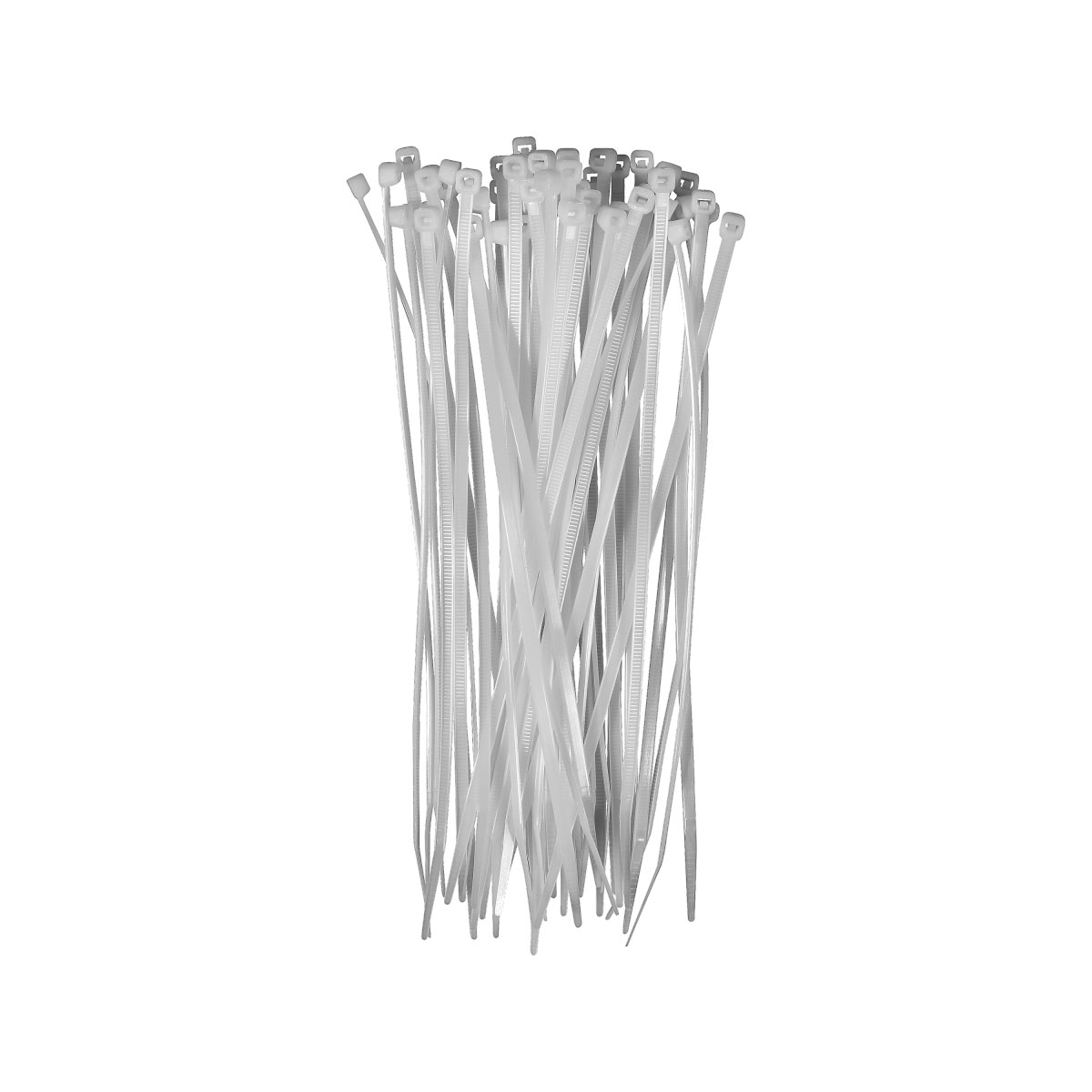Basic  Kabelbinder 20 cm weiß 50 Stück Bild 2