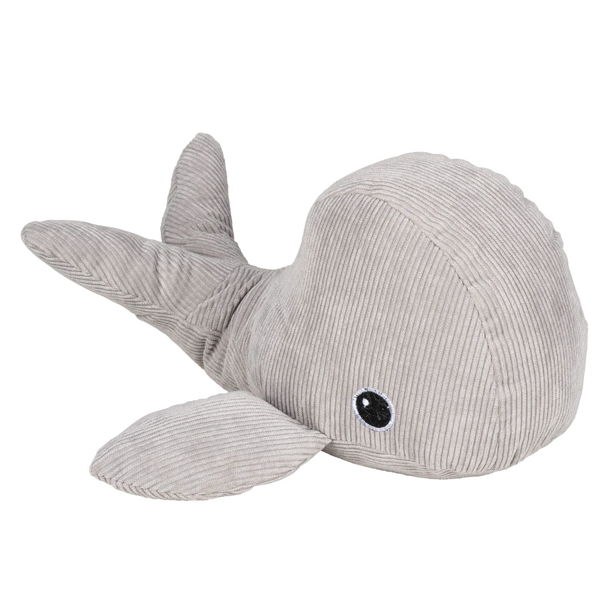 Türstopper Wal 40 x 18 x 18 cm grau