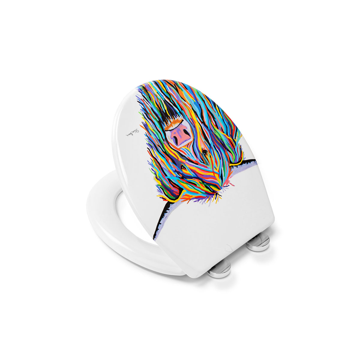 WC-Sitz Flexi Fix Angus McCoo Bild 4