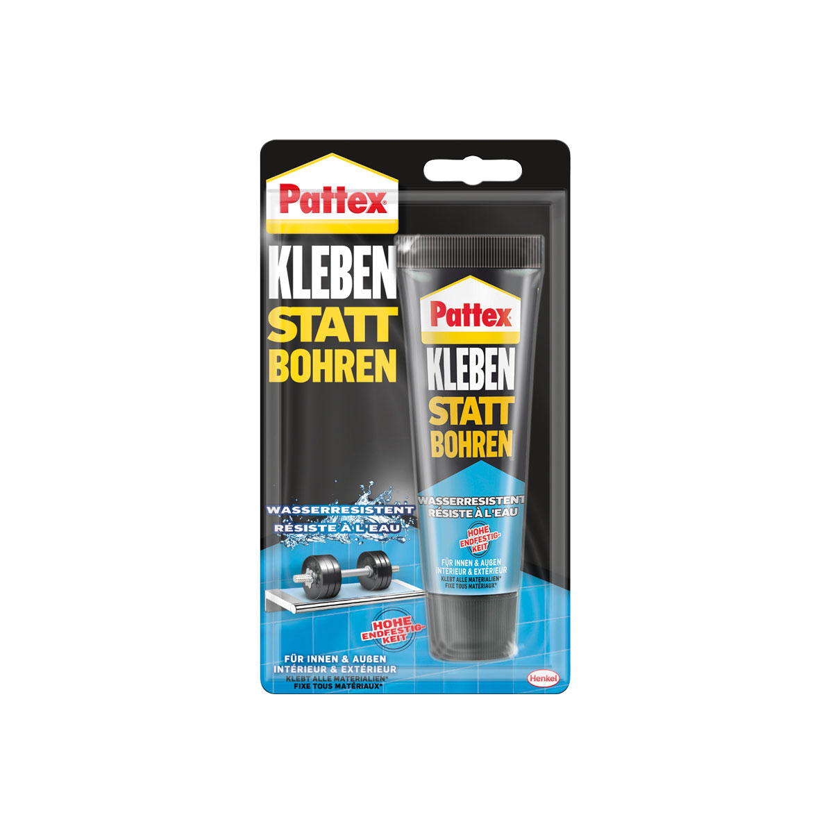 Pattex Montagekleber Kleben statt Bohren Wasserresistent 142 g