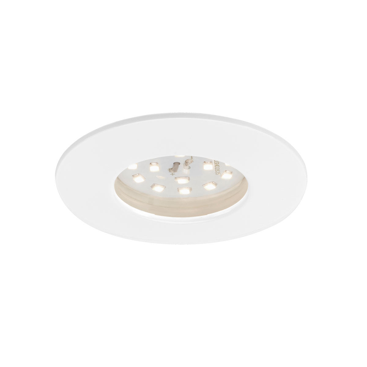 Briloner LED-Einbauleuchten-Set dimmbar 7,5 x 2,8 cm weiß