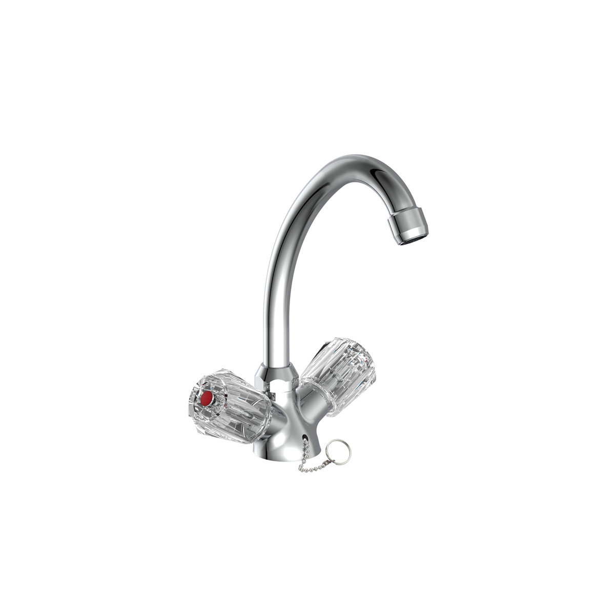 Schütte  WT-Armatur Savino,chrom,Zweigriff Bild 1