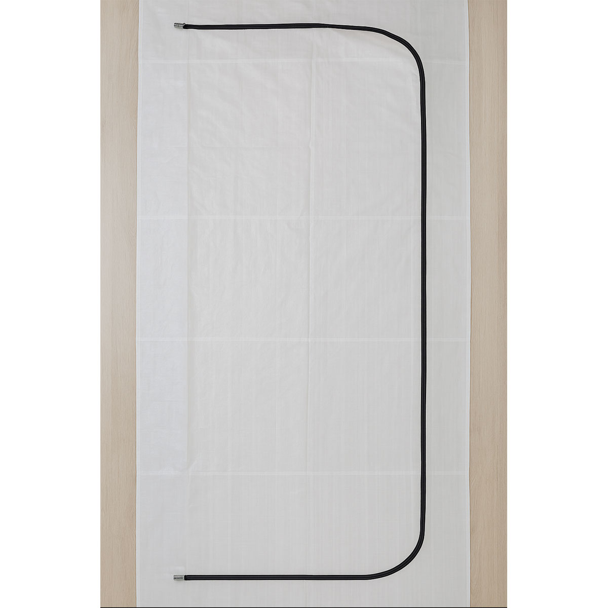 Vincent Staubschutztür mit Reissverschluss