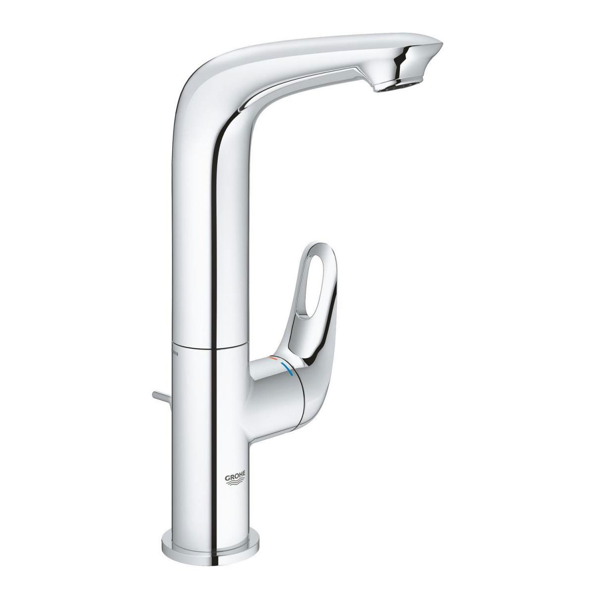 Grohe Einhand-Waschtischbatterie Eurostyle L-Size Hebel offen Bild 1