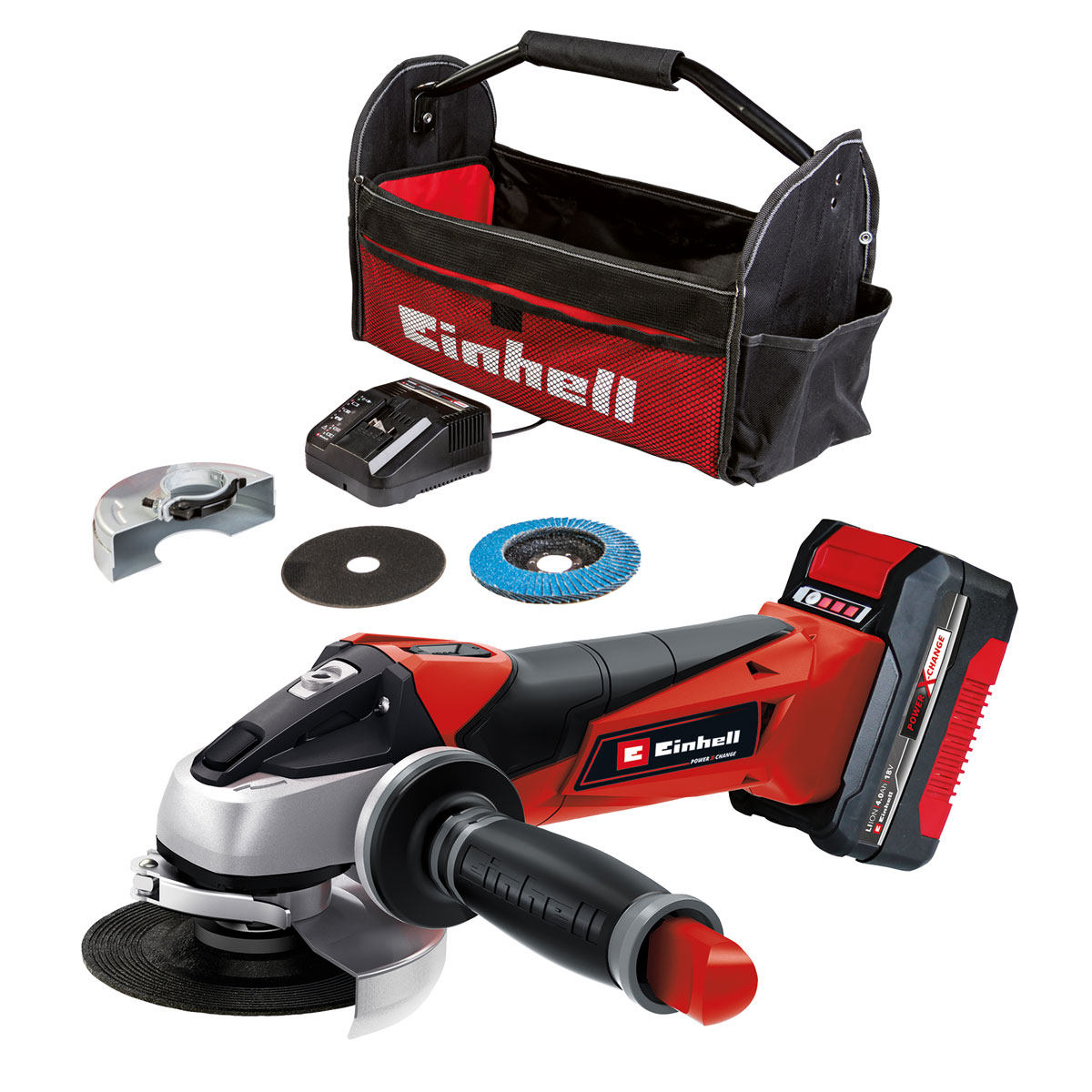 Einhell Akku-Winkelschleifer TE-AG 18/115 Li