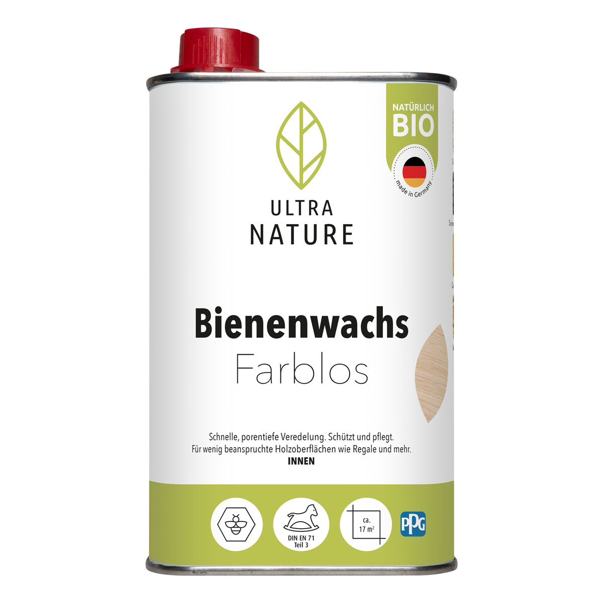 Ultra Nature Bienenwachs Farblos 0.5 L Bild 1