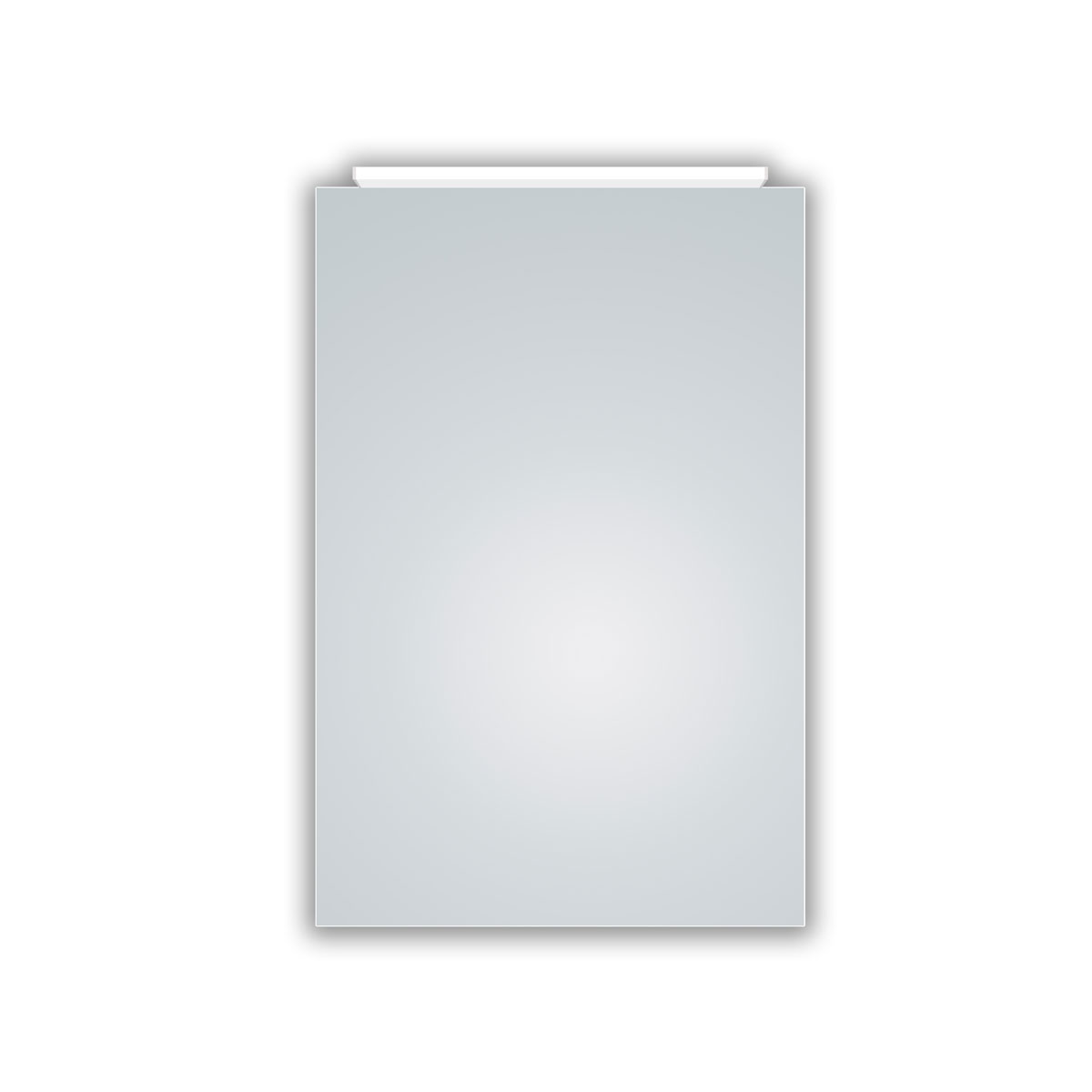 DSK  Design LED Spiegelschrank Aluminio Vegas 40 x 60 cm