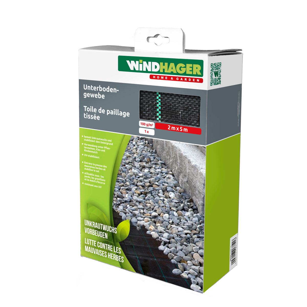 Windhager  Unterbodengewebe 5x2 m schwarz Bild 7