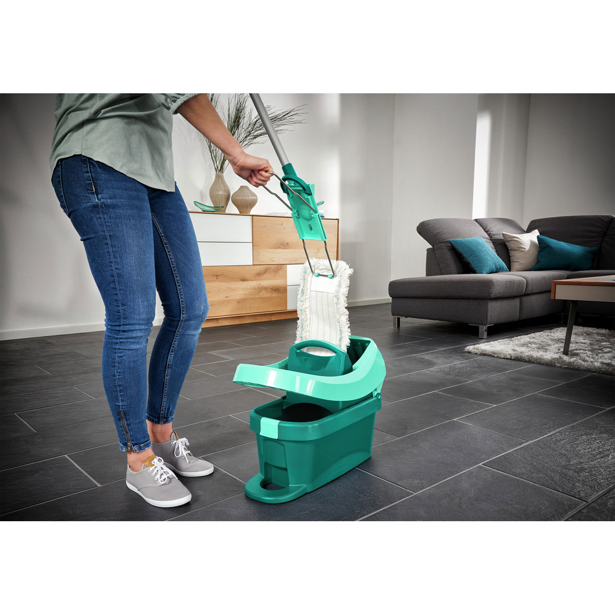 Leifheit  Hausrein Bodenwischer Profi Bild 4