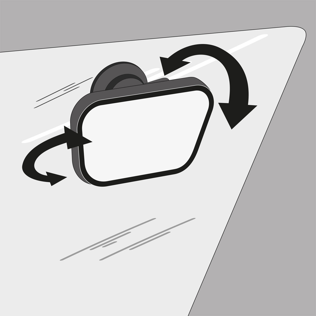 Reer Auto-Sicherheitsspiegel ParentsView schwarz Bild 6