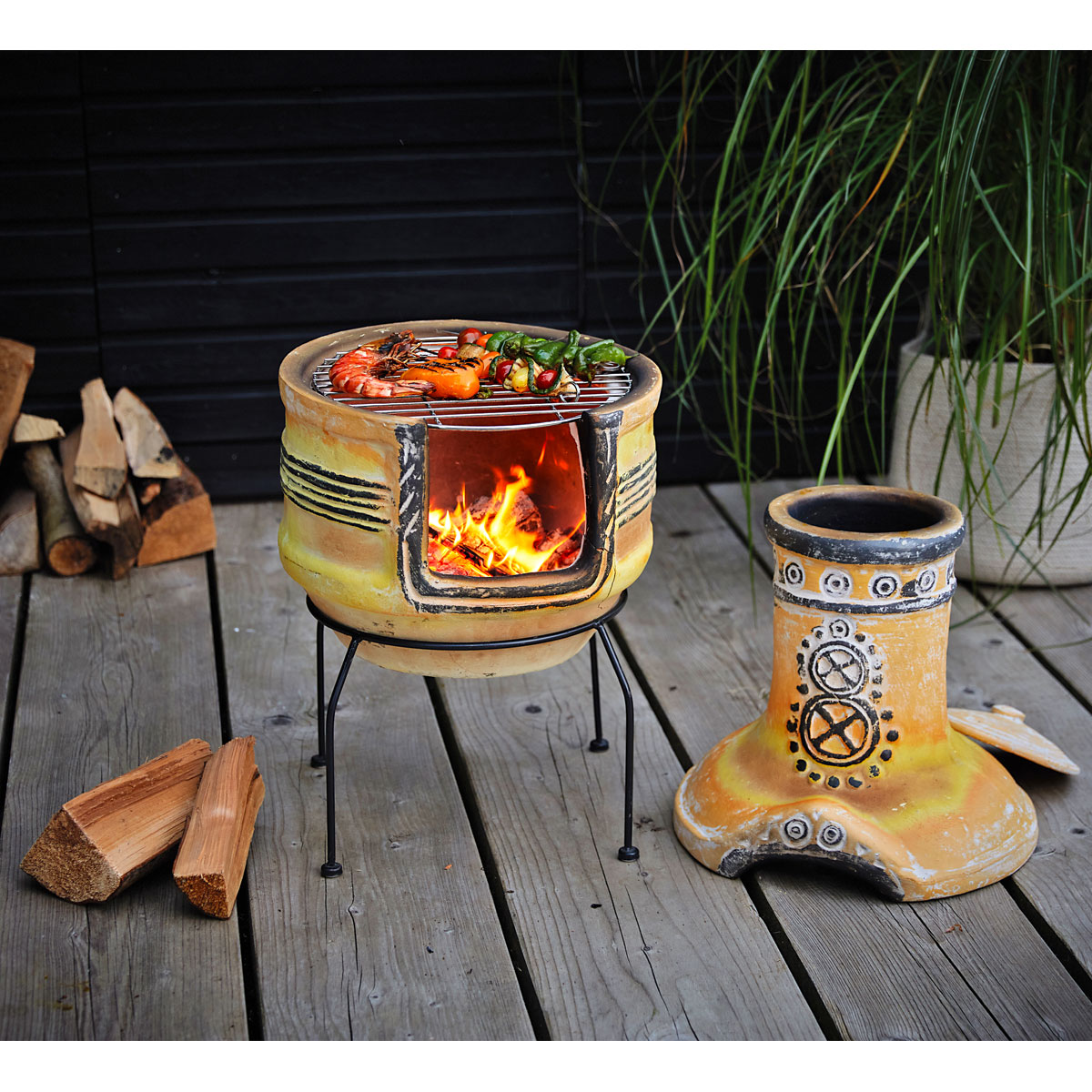 Rothmann Aztekenofen Cancun ca 37 x 85 cm Bild 3