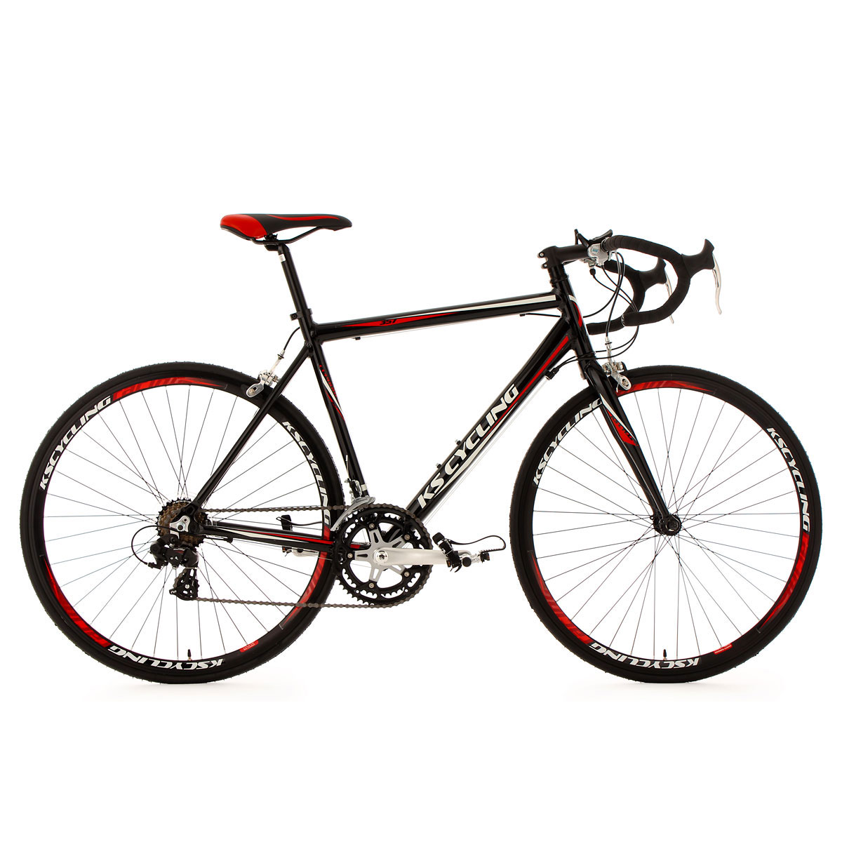 KS Cycling Rennrad Euphoria V-Bremsen 53 cm schwarz