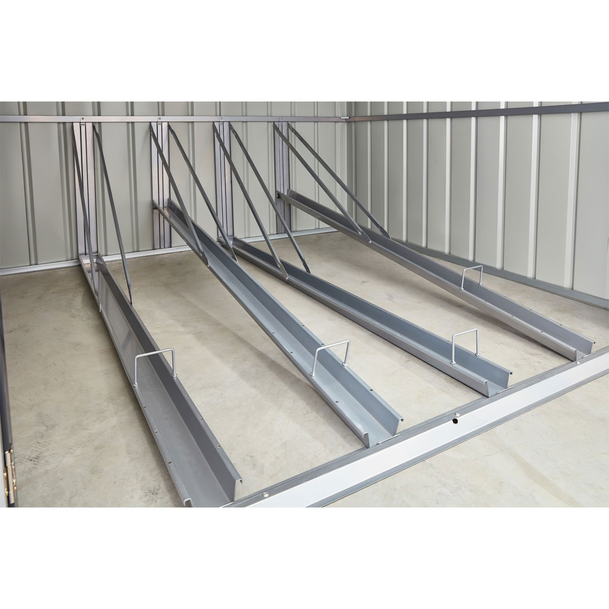 Globel Fahrradgarage Family Bike für 4 Fahrräder anthrazit Bild 6