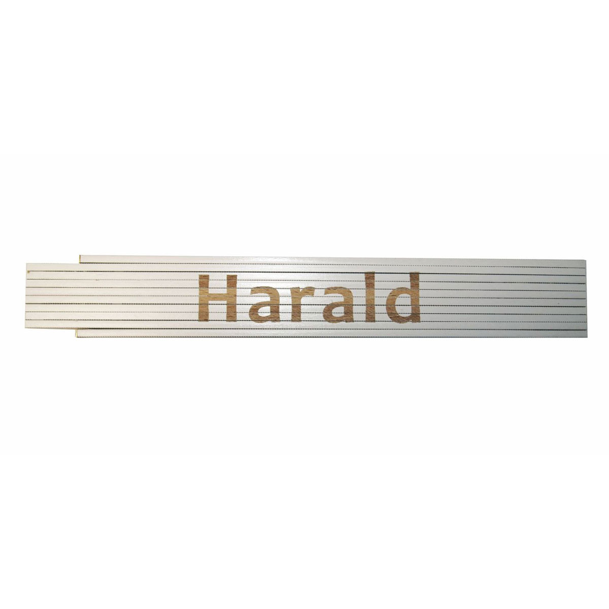 Meterstab „Harald“, 2m, weiß