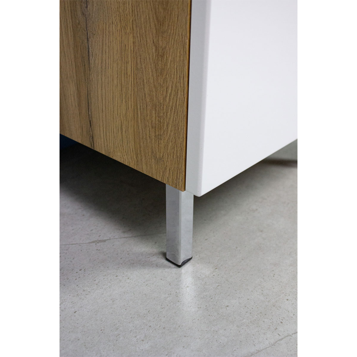 Schrank Maureen 1 Schubkasten 34 x 120 x 34 cm Grandson-Eiche-Nachbildung/weiß Bild 4