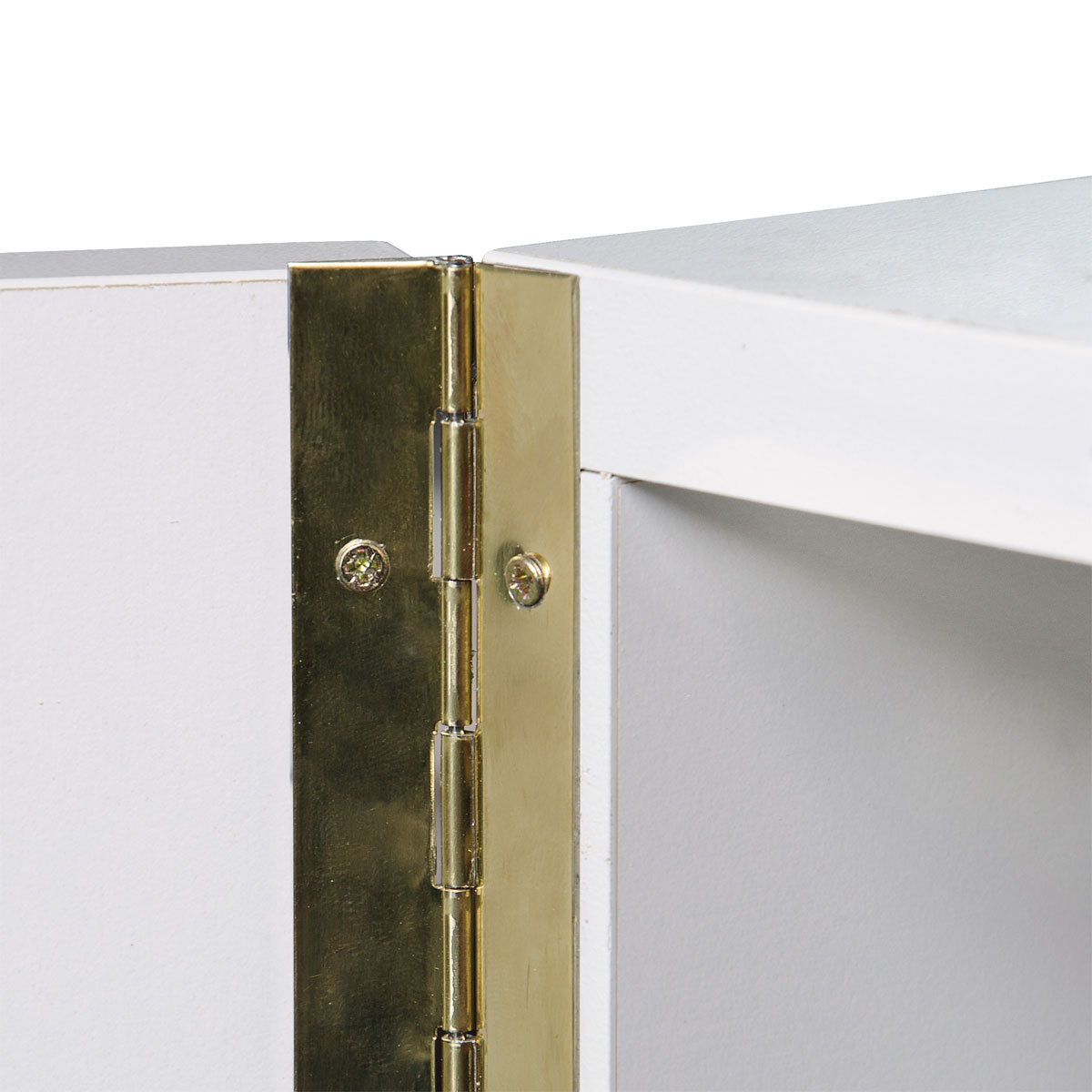 Suki Klavierband Stahl 90 x 3,2 cm vermessingt Bild 2