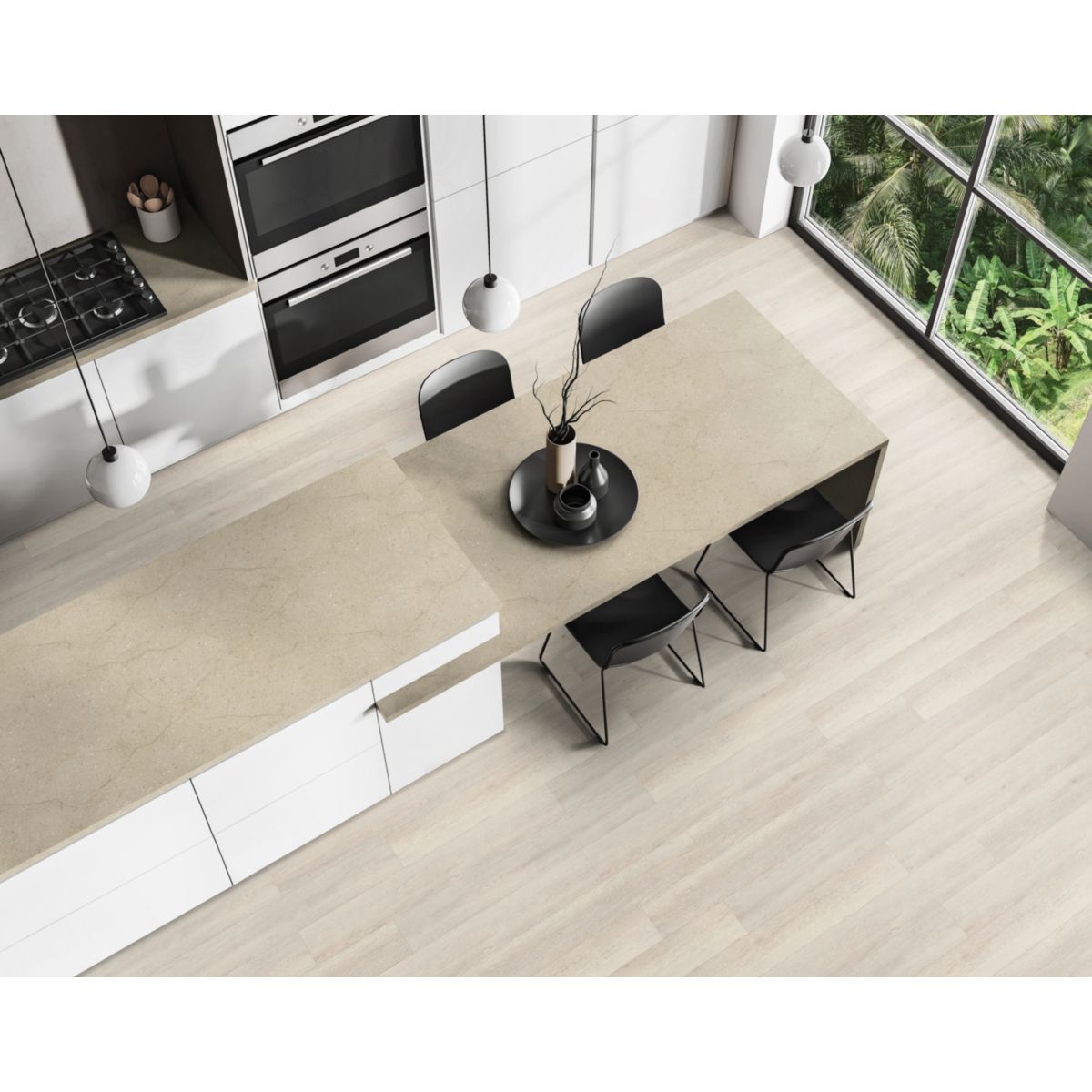 KAINDL Arbeitsplatte Formentera Stein 410x60 cm Bild 3