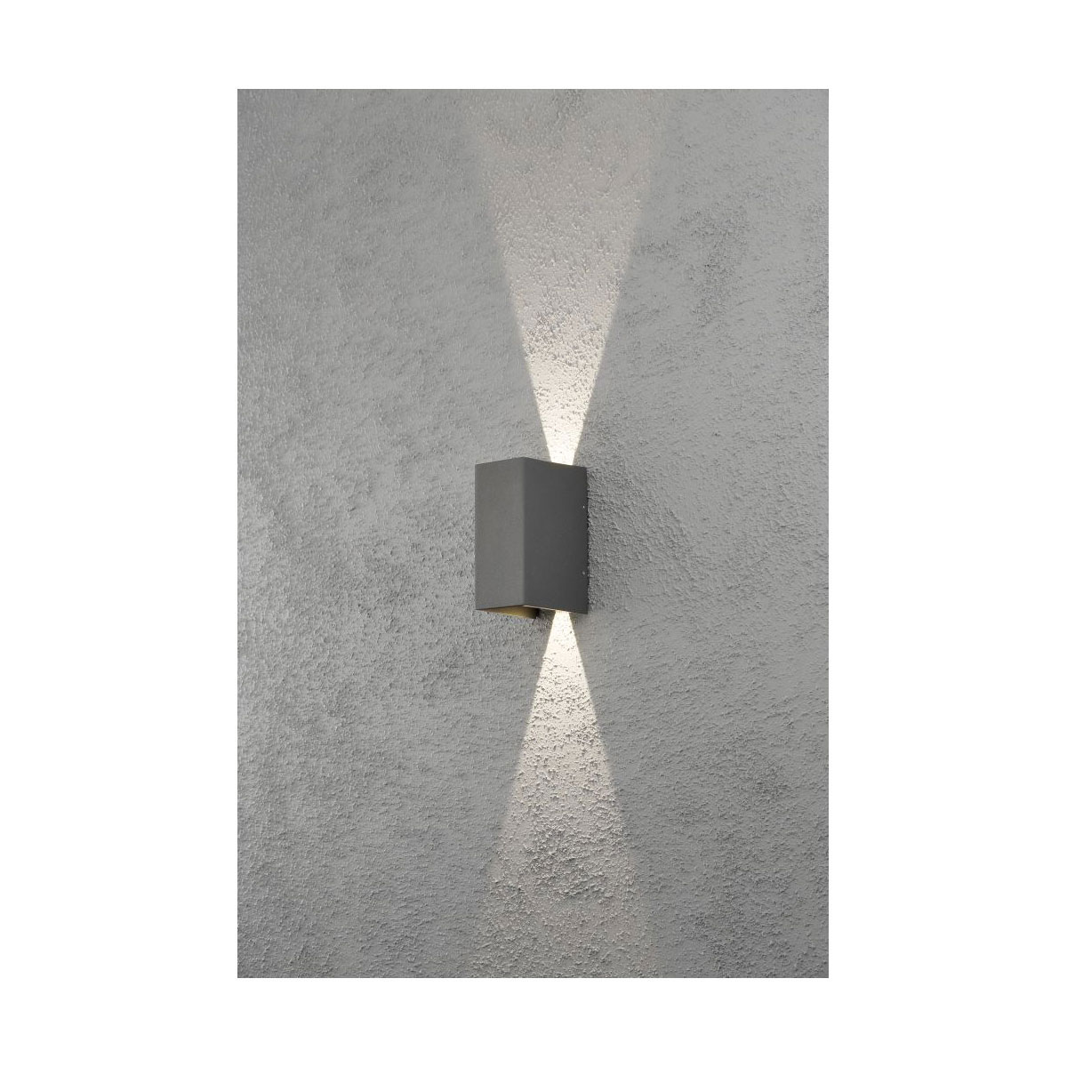 Konstsmide LED-Außenwandleuchte Cremona 2 schwarz Bild 4