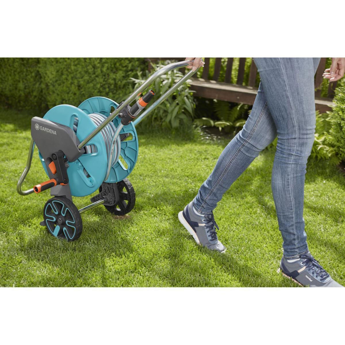 Gardena SchlauchwagenSet AquaRoll M 214242