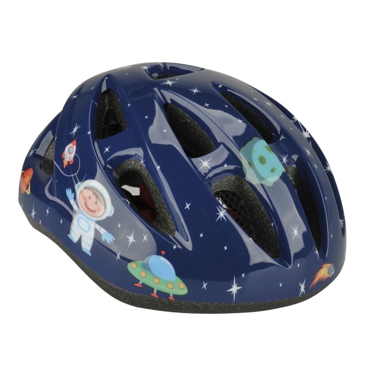 Fischer Bikes Kinder-Fahrradhelm Space blau Größe XS/S