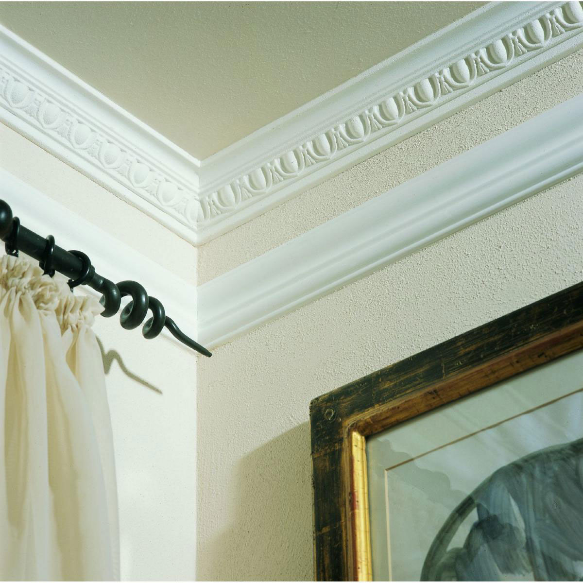 Zierprofil Alexa 2 x 2 m weiß Bild 3