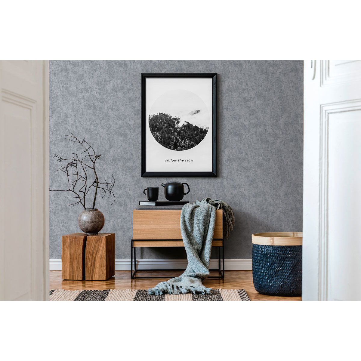 AS Creation Vliestapete „Elements Betonoptik“, dunkelgrau, 10,05 x 0,53 m Bild 3