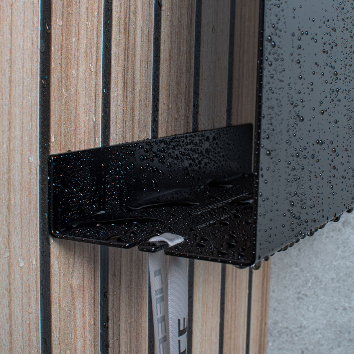 Schulte  Duschablage zum Kleben Größe L mattschwarz Bild 6