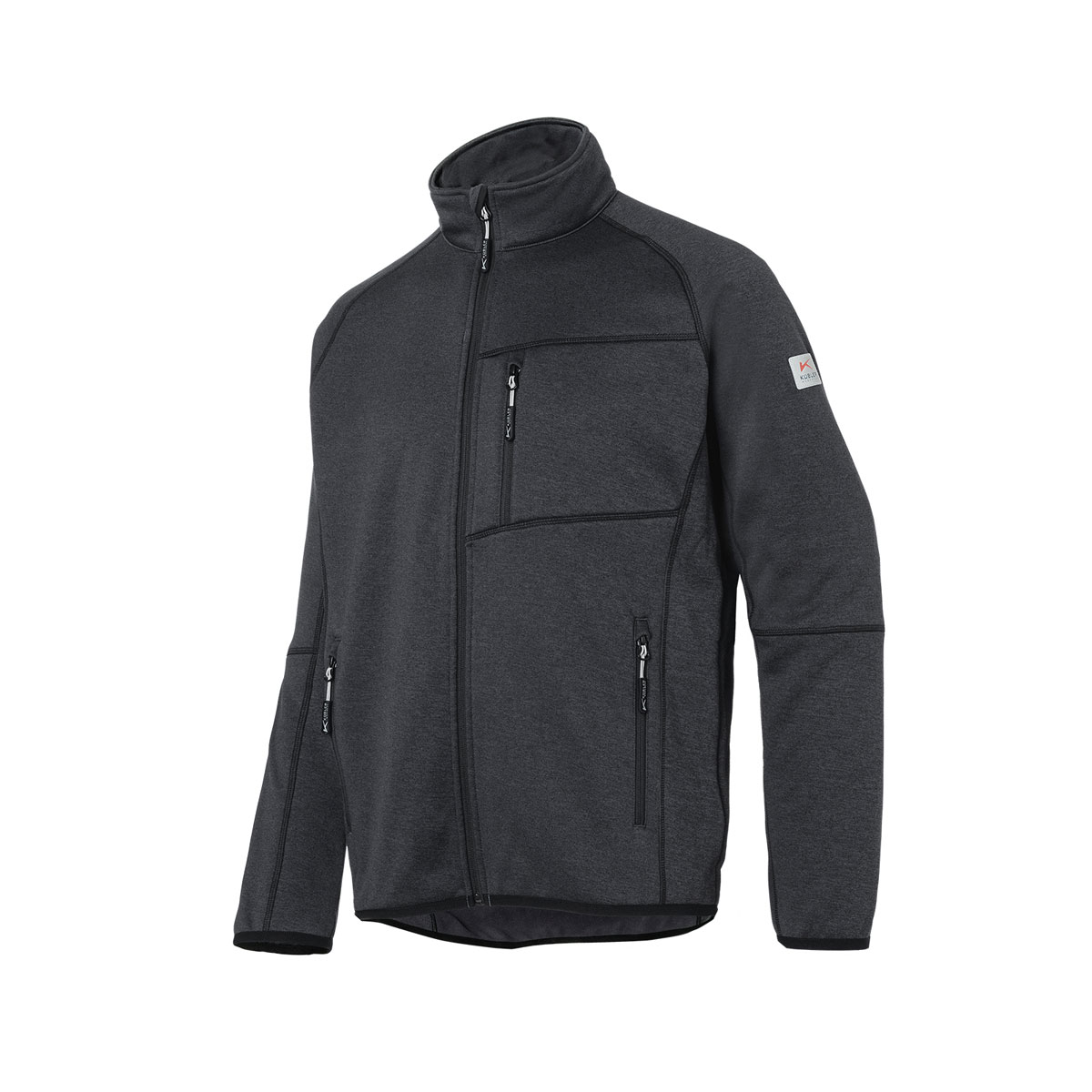 Kübler Sweat-Fleecejacke dunkelgrau Größe S Bild 1