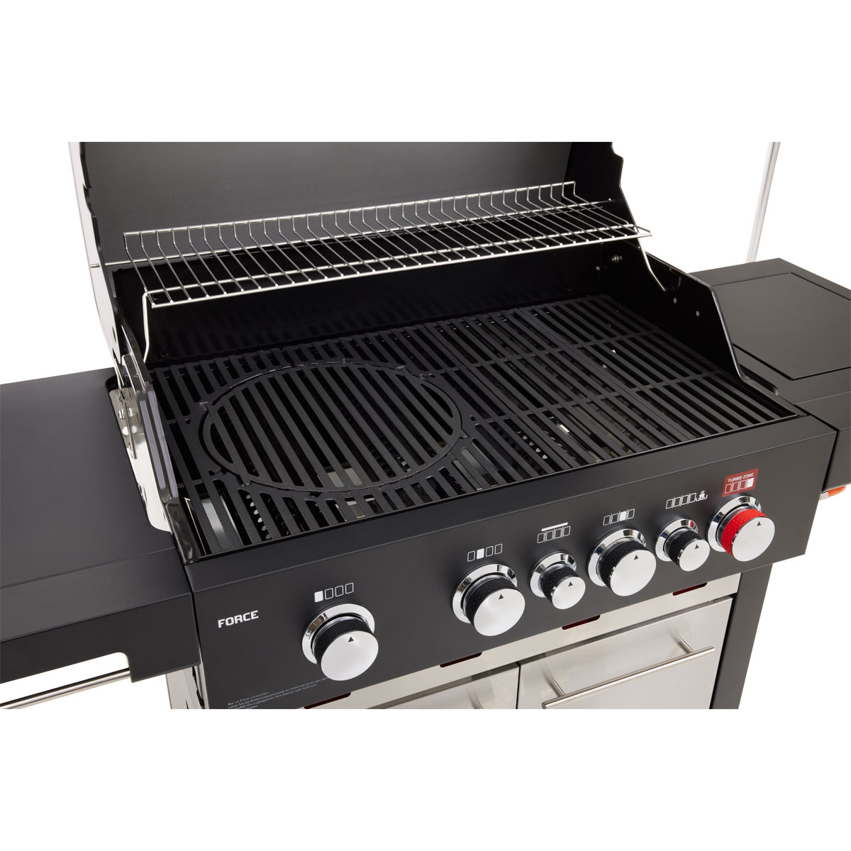 Rothmann Gasgrillwagen Oregon 4 TurboPlus, 4-Brenner mit SK Bild 4