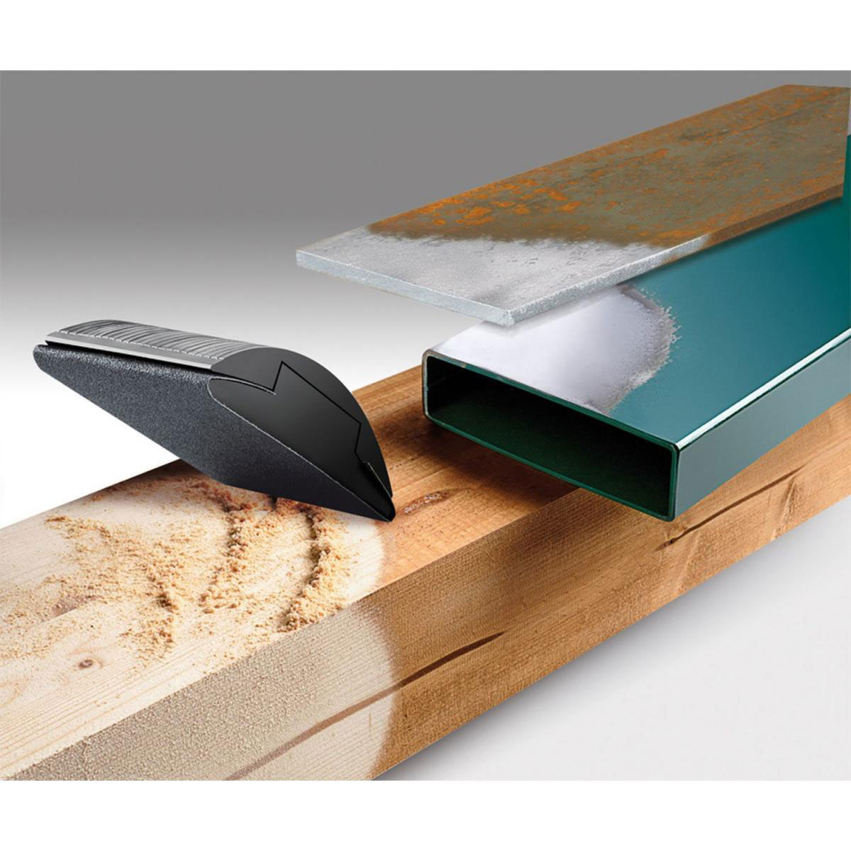 kwb  Schleifgewebe Metall und Stahl Blauköper 230 x 280 mm K60 Bild 3