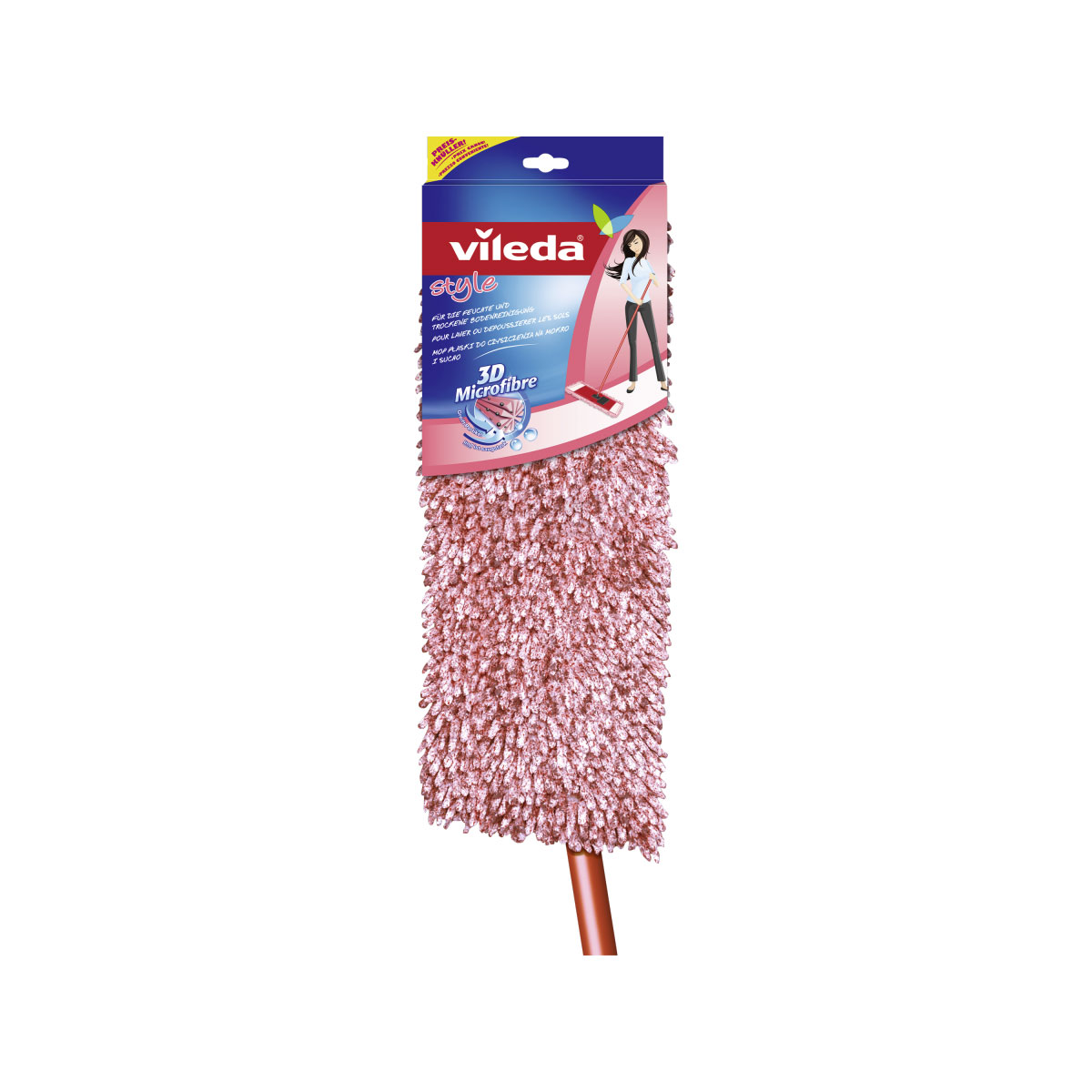 Vileda Bodenwischer System Style Chenille Bild 1
