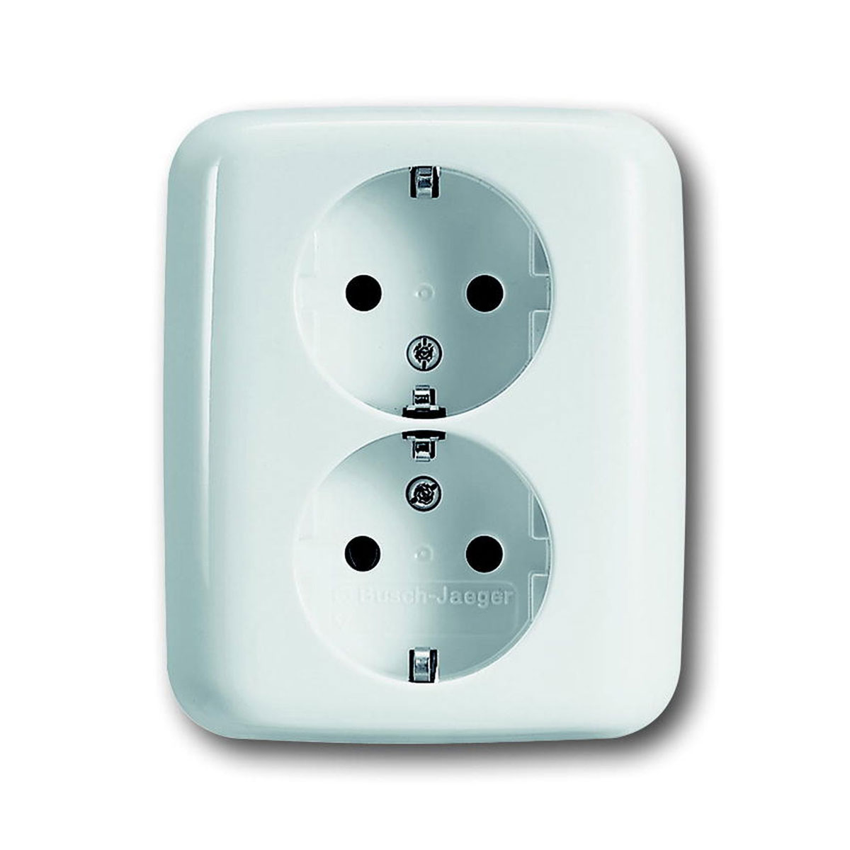 Busch-Jaeger SCHUKO-Doppelsteckdose Reflex SI Zweifach