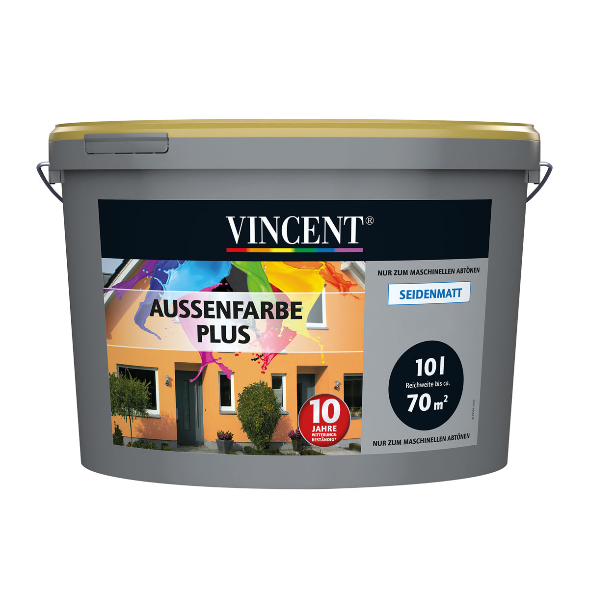 Vincent  FassadenfarbeAussenfarbe Plus MIX IT! 10 l Bild 1
