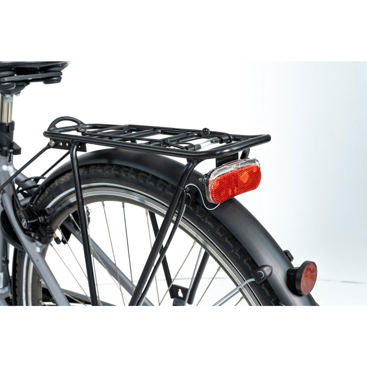 Fischer Bikes LED-Rückleuchte für Dynamo Gepäckträger Bild 2