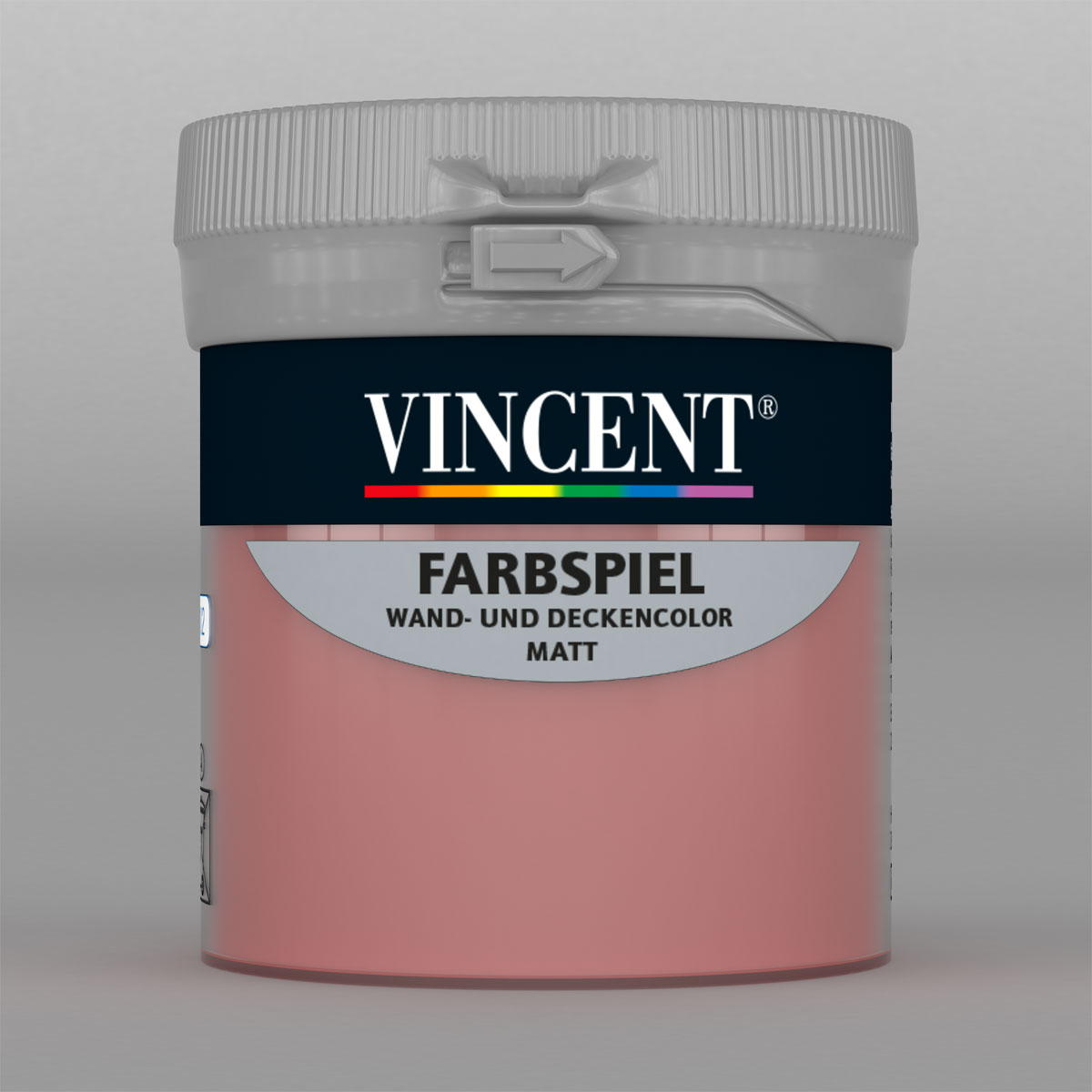 Vincent Farbspiel Rostrot matt 75 ml