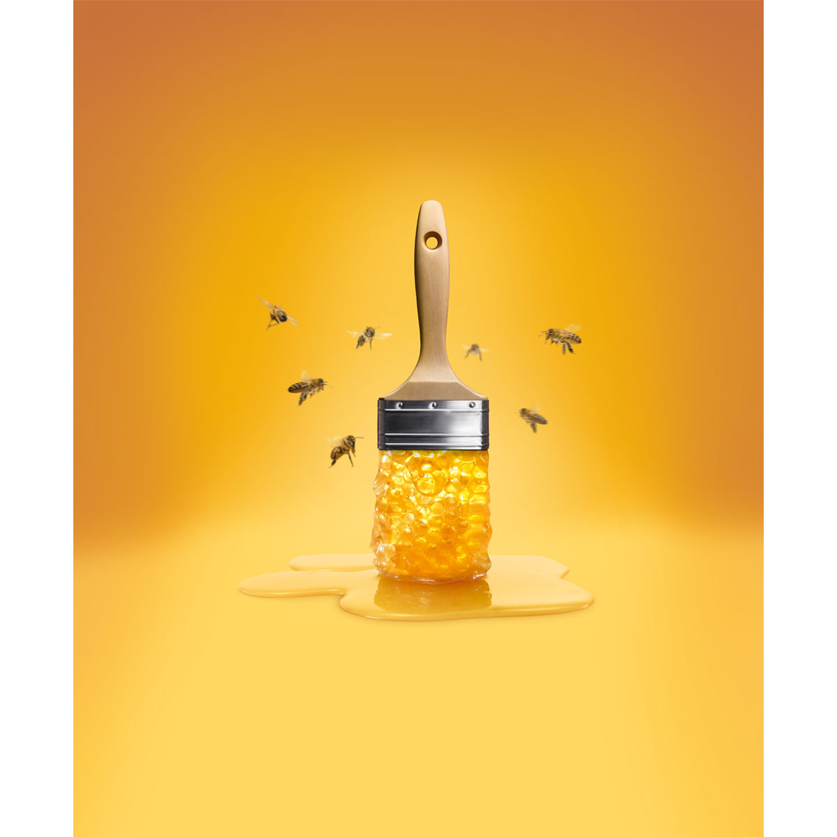 Schöner Wohnen Farbe Trendfarbe Honey Matt 2,5 L Bild 3