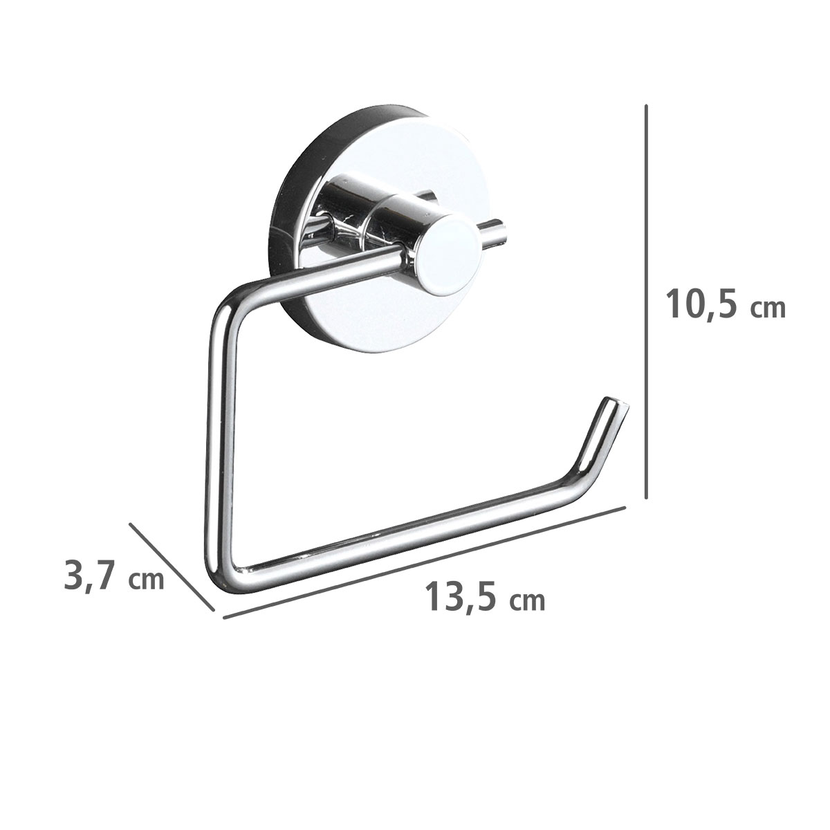 Wenko Vacuum-Loc Toilettenpapierhalter Milazzo Bild 5