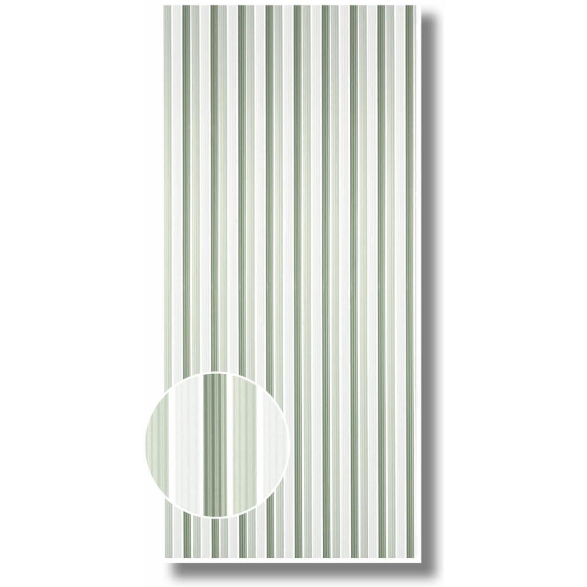 Streifenvorhang grau-weiß 90 x 200 cm