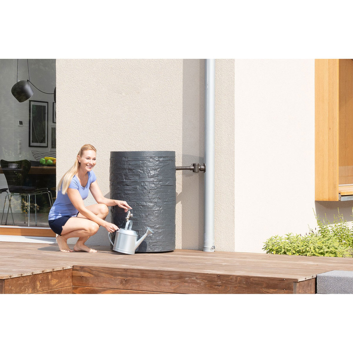 Garantia Regenspeicher Muro 420 L grau Bild 5