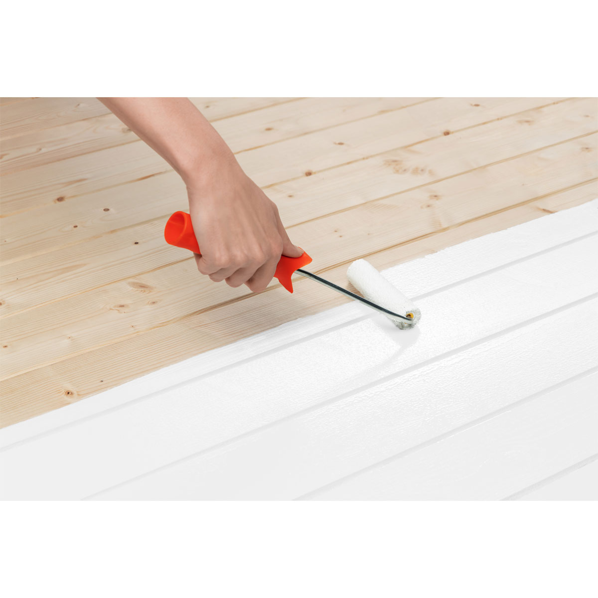 Schöner Wohnen Farbe pep up Holzböden und -treppen antikweiß 1 L Bild 2