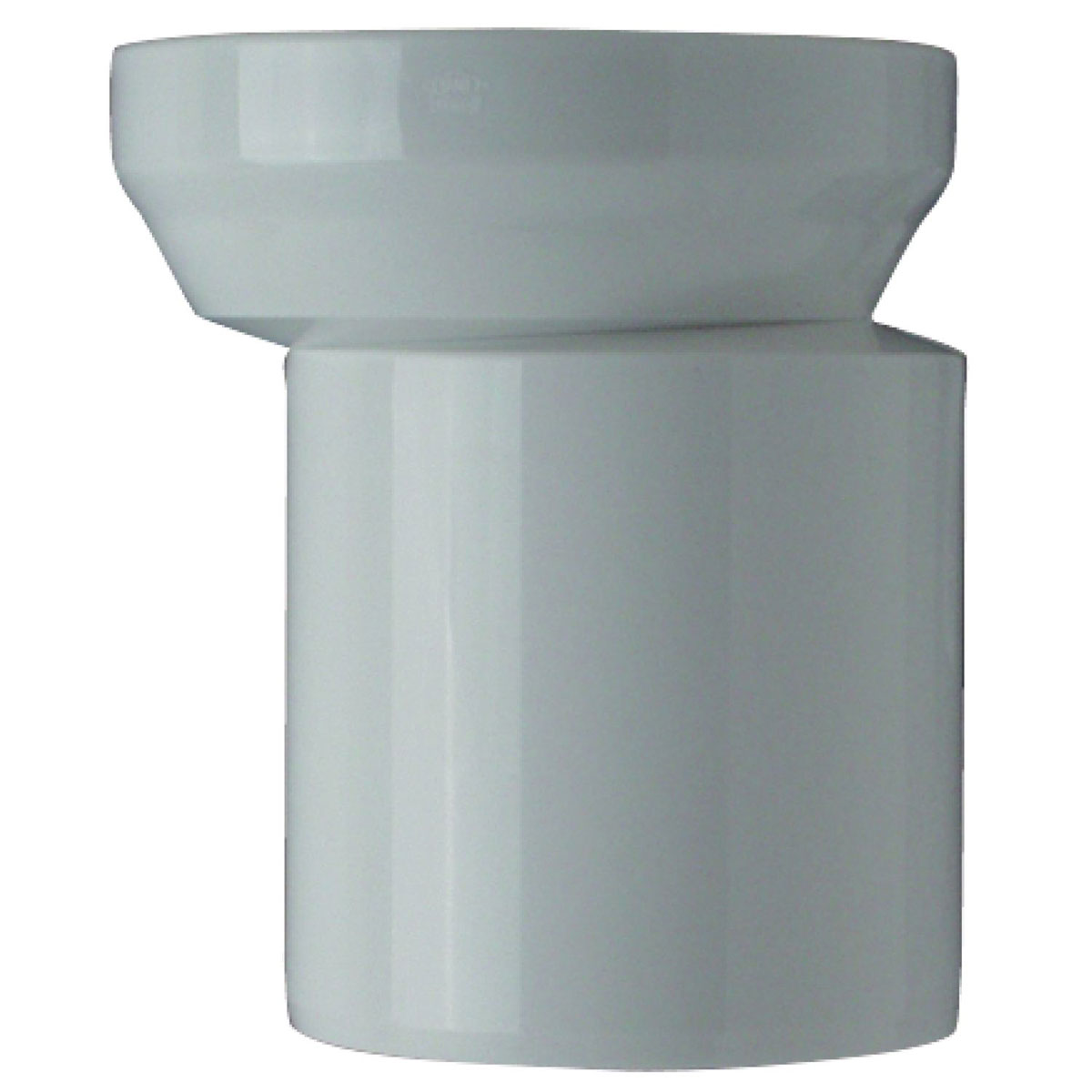Cornat WC-Ablaufstutzen mit Excenter Muffe weiß Cornat WC-Ablaufstutzen mit Excenter Muffe weiß