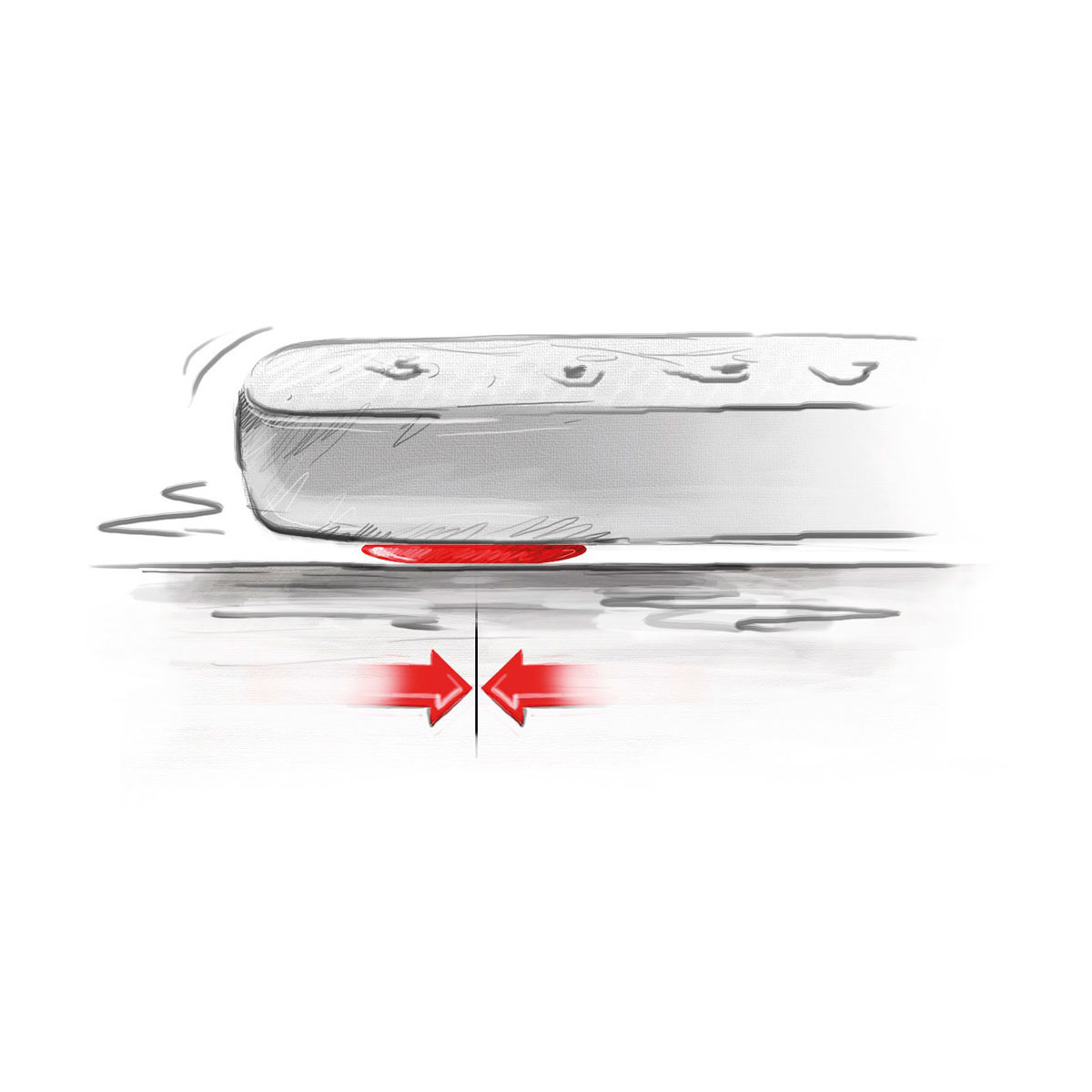 High Peak Luftbett Cross Beam Single Extra Long Bild 5