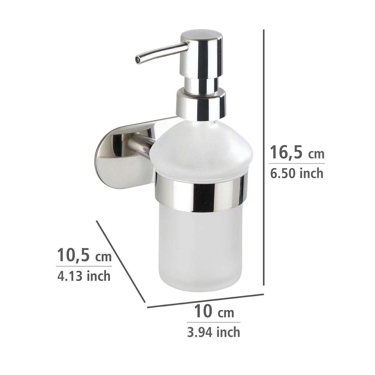 Wenko Turbo-Loc Seifenspender Orea Shine ca 200 ml Bild 4