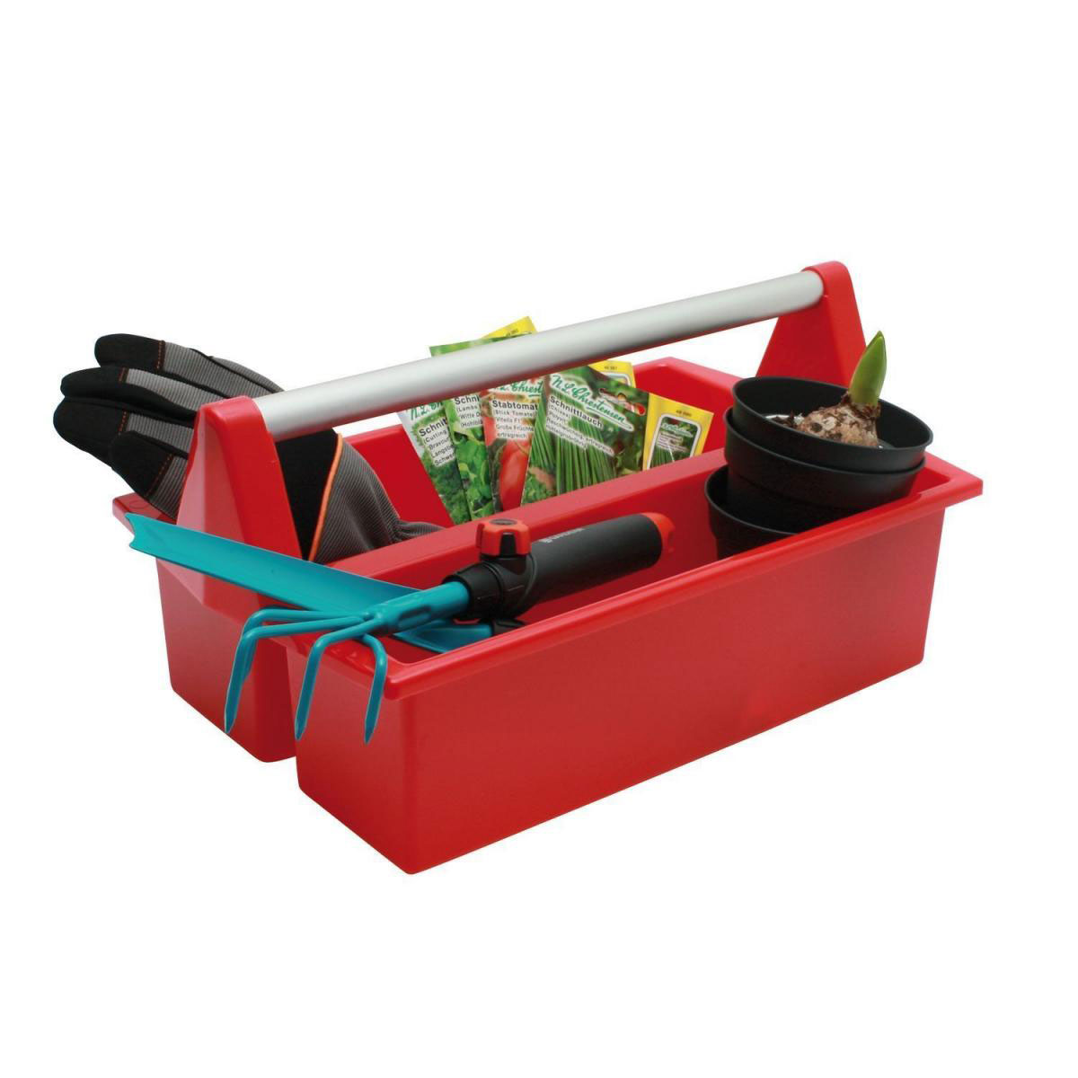 Tood Werkzeugträger Work Boy mit Griff und 2 Fächern 42 x 25 x 12 cm Bild 2